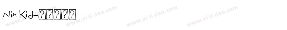 Nin Kid字体转换